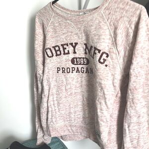 Obey crew neck